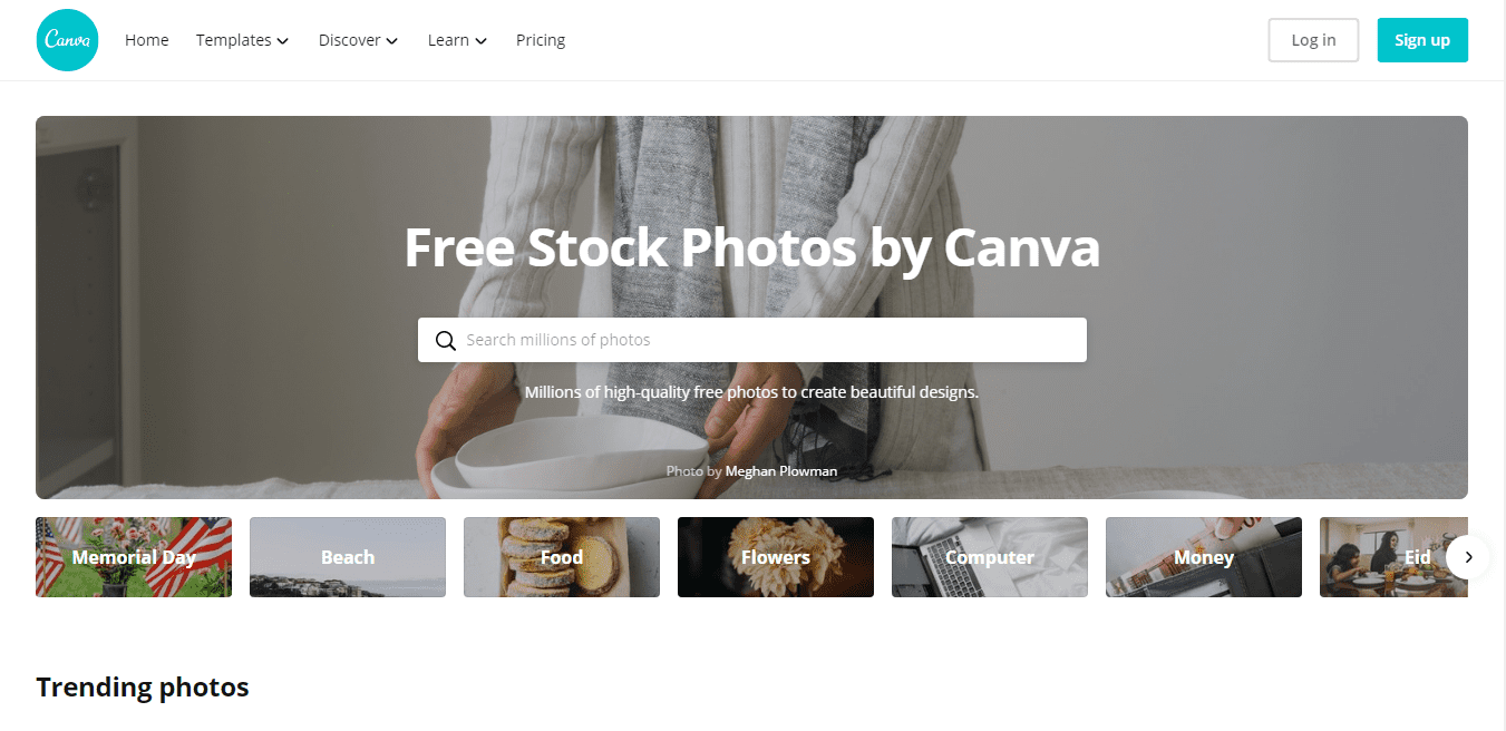 Canva Best place to find free stock photos & images