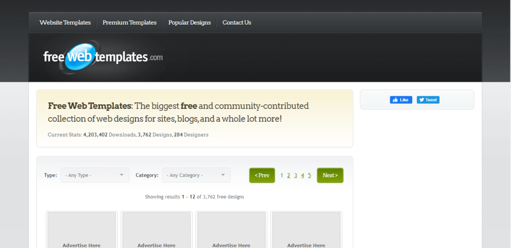 freewebtemplated cover