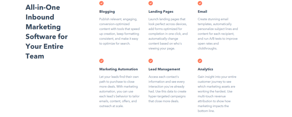 hubspot free email marketing tools