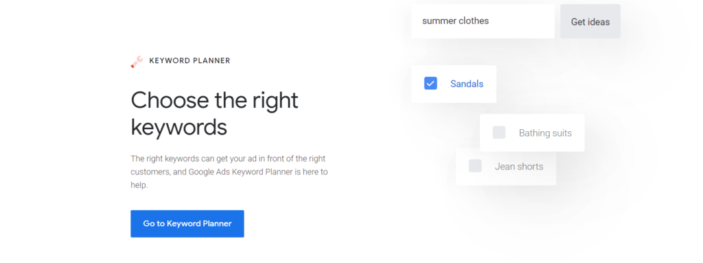 keyword planner