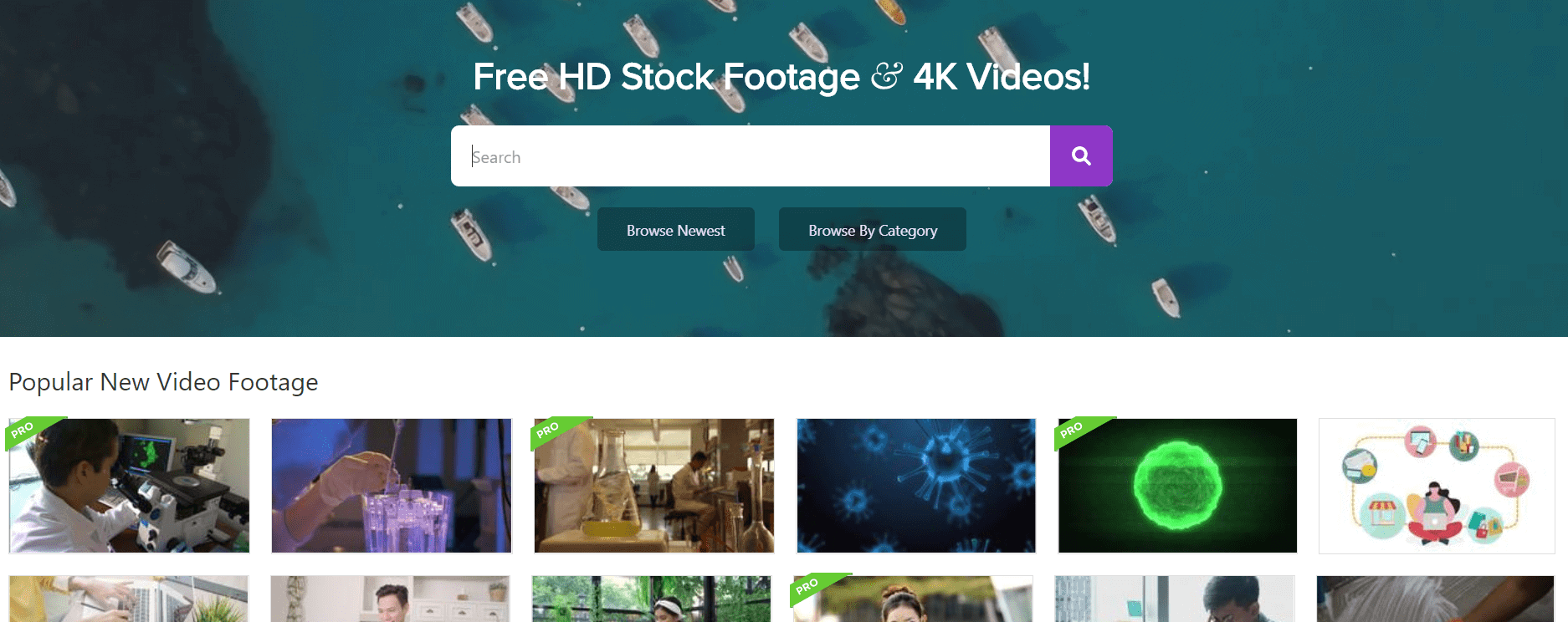 Videezy Free Stock Video Sites