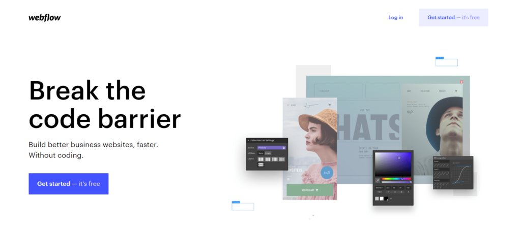 webflow bg