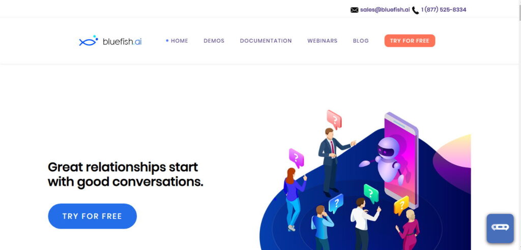 Best Chatbot Platform Bluefish