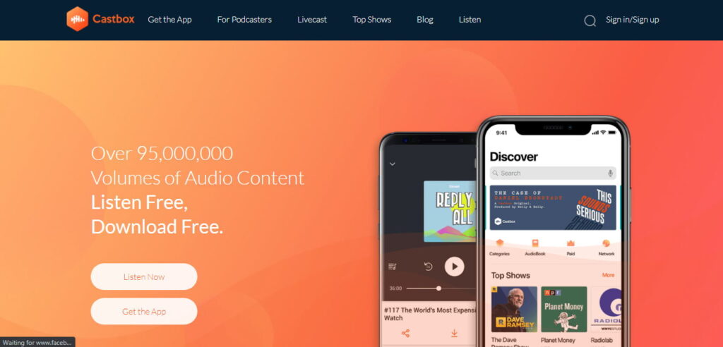 Best free podcast app for Apple iOS and Android Let words move you