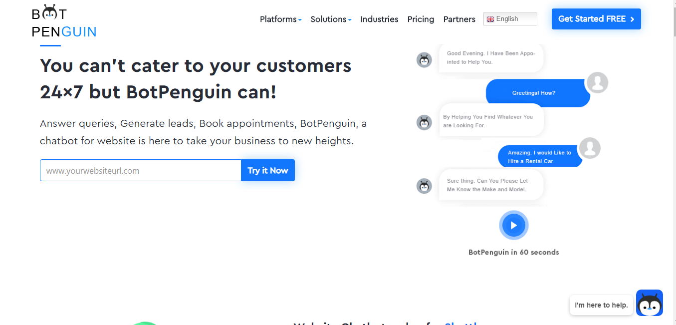 BotPenguin-Free-Chatbot-Maker-AI-Chatbot-For-Websites