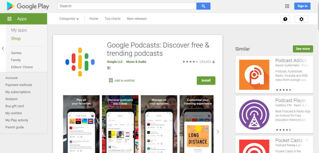 Google Podcasts Discover free trending podcasts Apps on Google Play