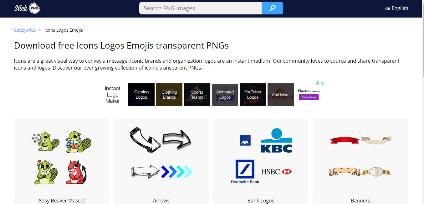 Stickpng - Discover ever growing collection of icons transparent PNG