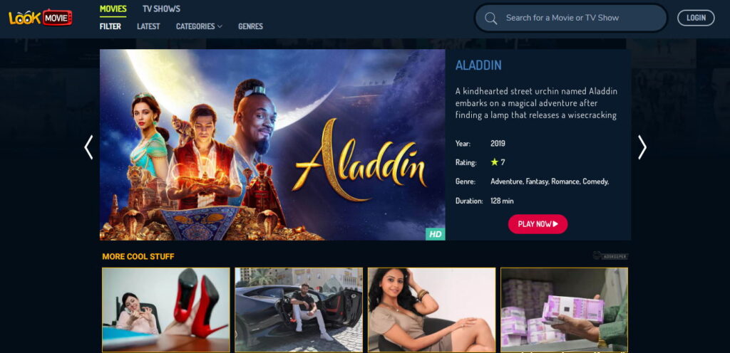 Watch Latest Movies And TV Shows For Free on lookmovie