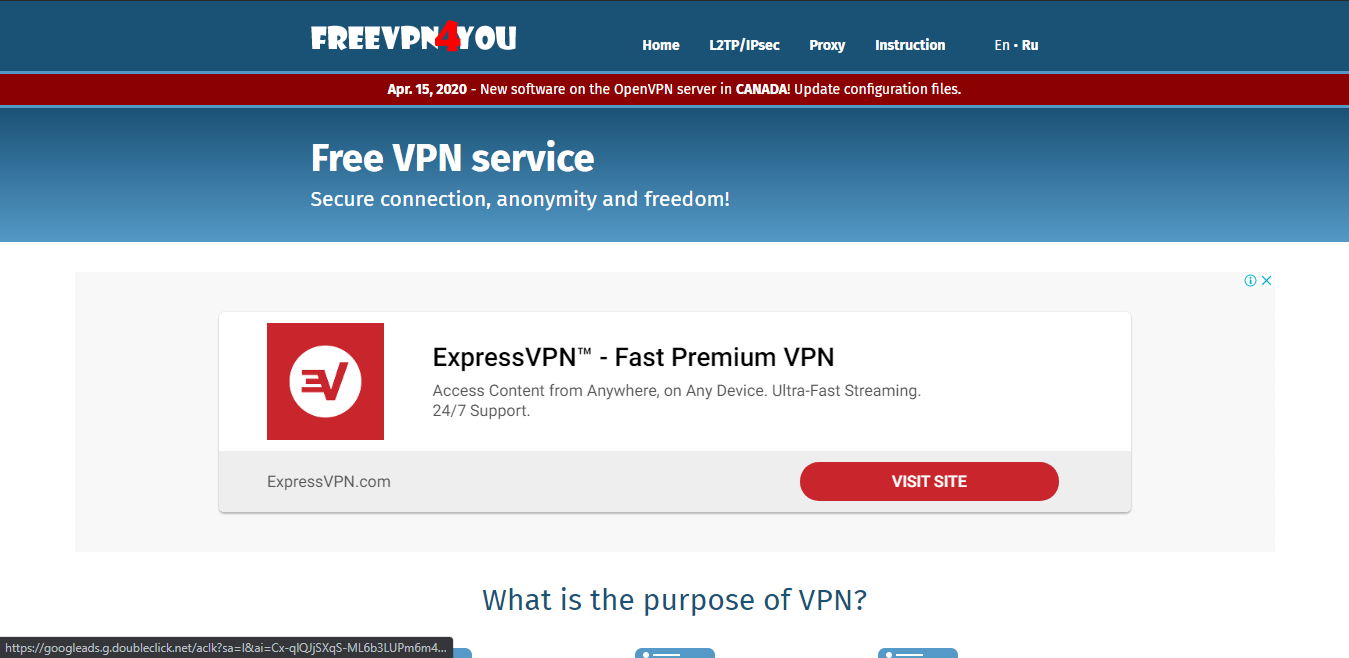 Free VPN 4 You - Free unlimited VPN for Windows