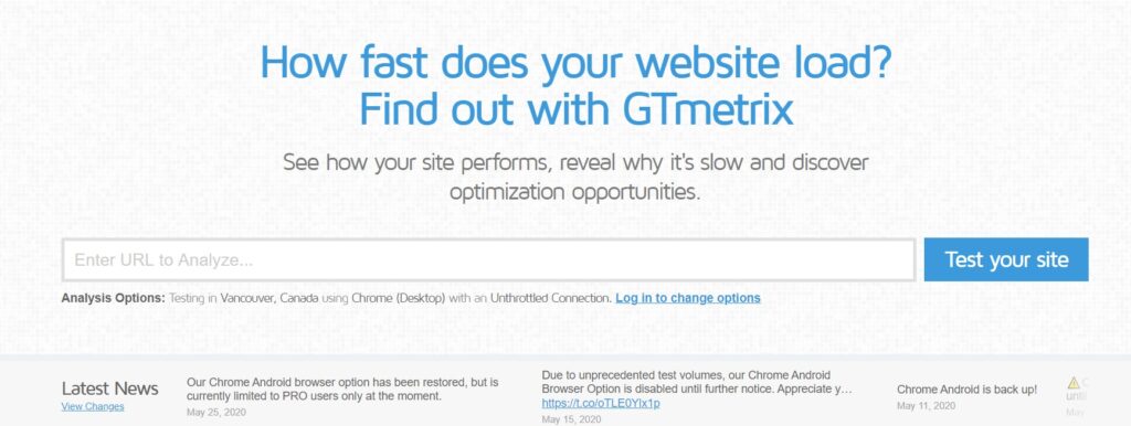 gtmetrix bg