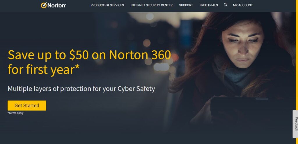 Norton Antivirus Anti Malware Software cover