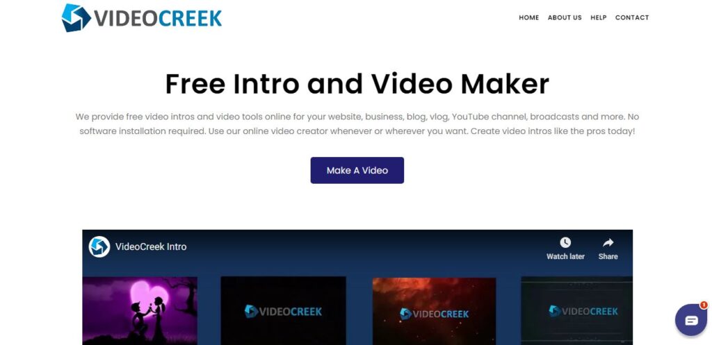 VideoCreek cover