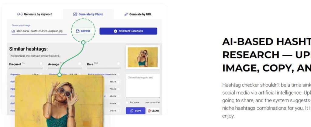 inflact instagram hashtag tool
