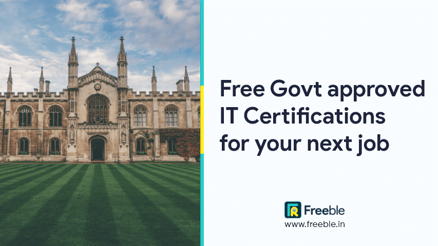 free govt approved certifications
