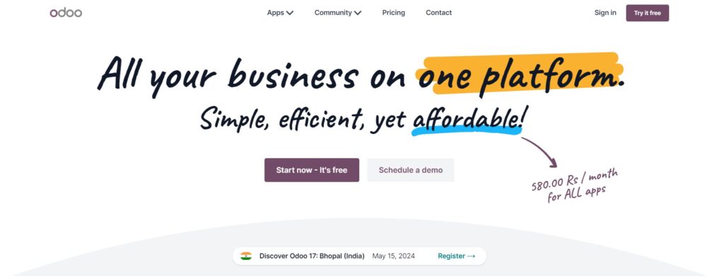 Odoo: Elevate Your Business Potential with All-in-One Solutions