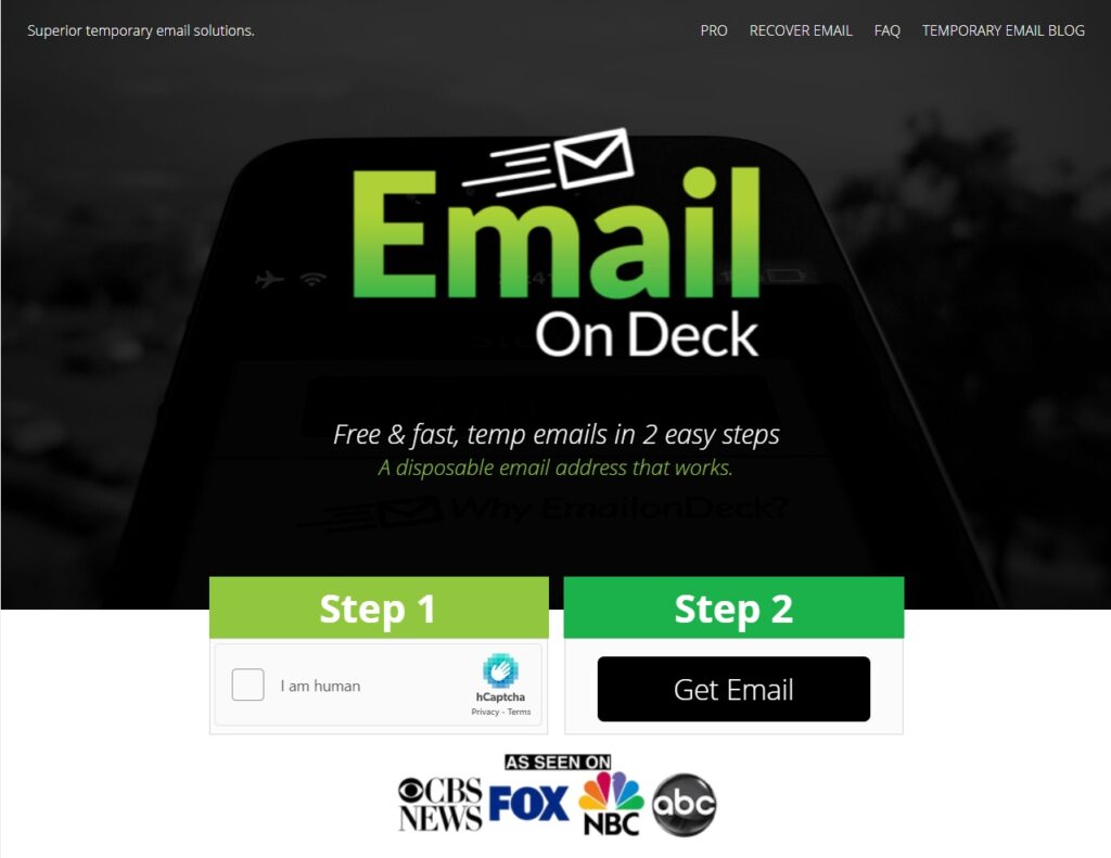 Secure Your Inbox with Email on Deck