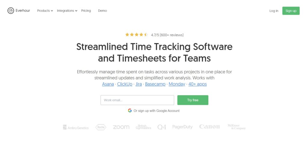 everhour free project tracking software 6639ebef90d2c