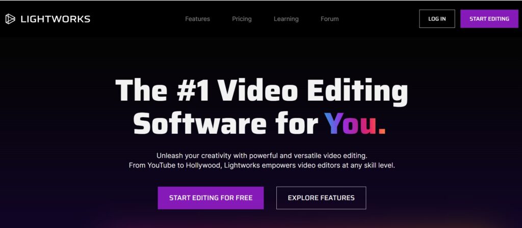lightworks free video editing tool 663b3b723a8f9