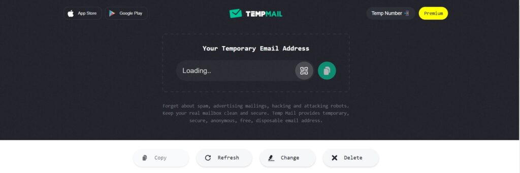 Temp-Mail: Get Your Free Disposable Email Address Instantly