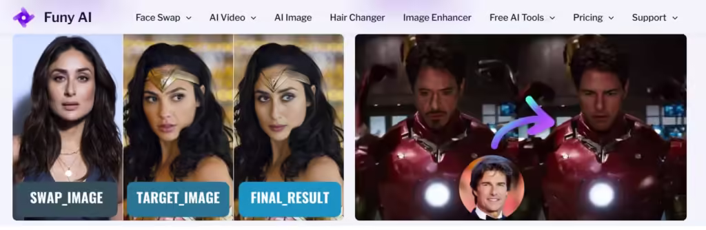Funy AI Face Swap FreeAI ImageBG Remover No Sign Up