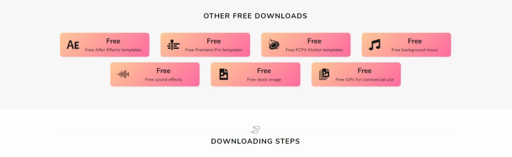 motion elements free stock music videos