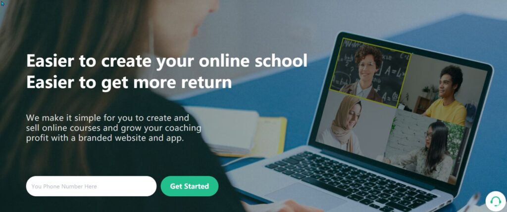 teachee create free courses website