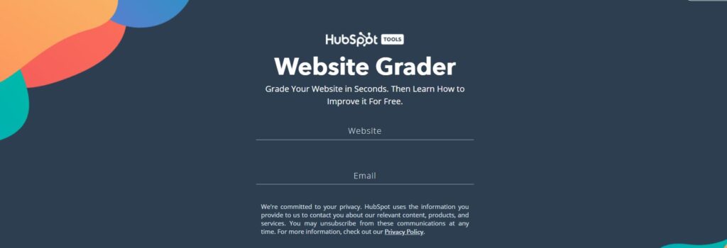 website grader free seo audit tool