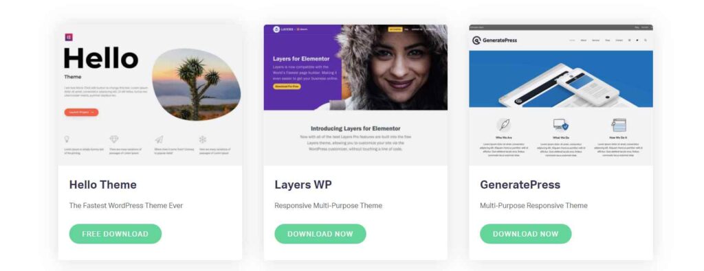 elementor top free wordpress themes