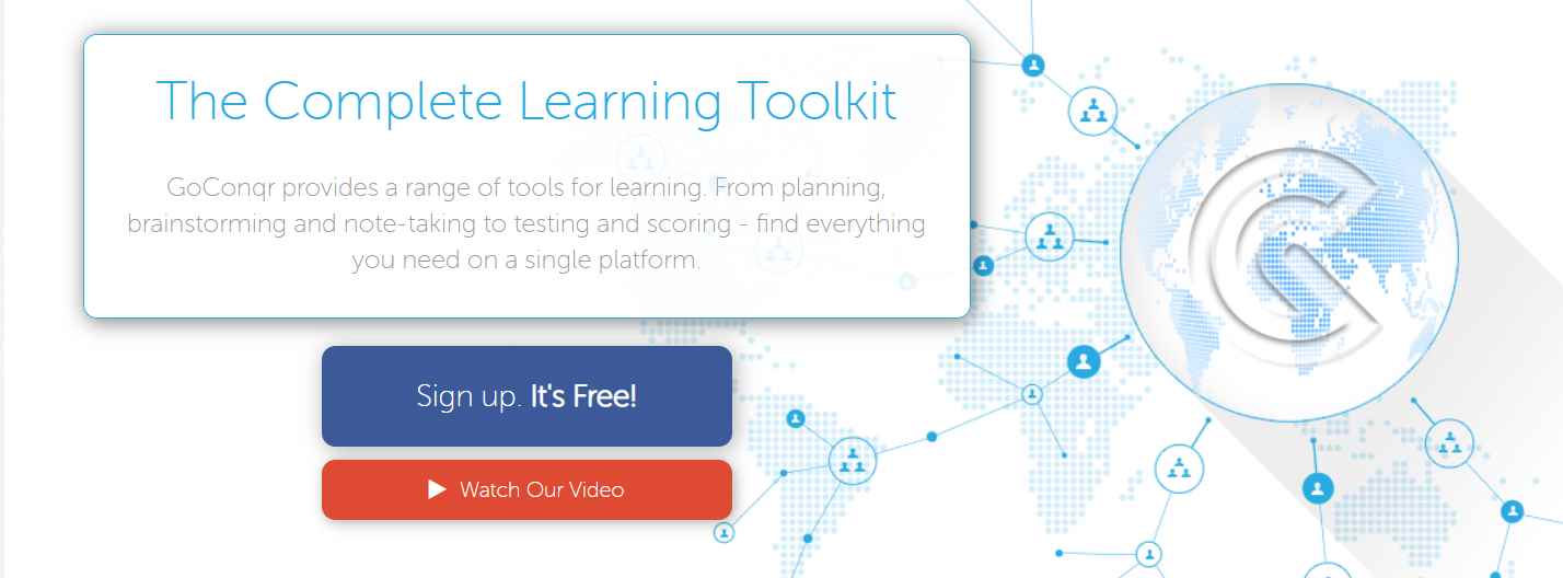 GoConqr provides complete learning toolkit for free