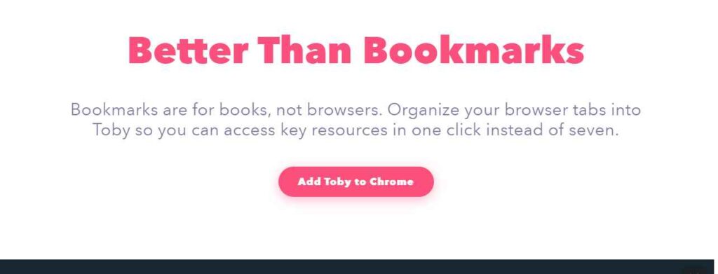 toby free chrome extension