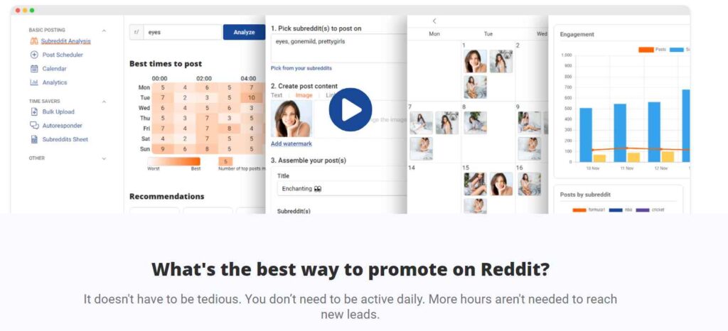 socialrise reddit scheduler free